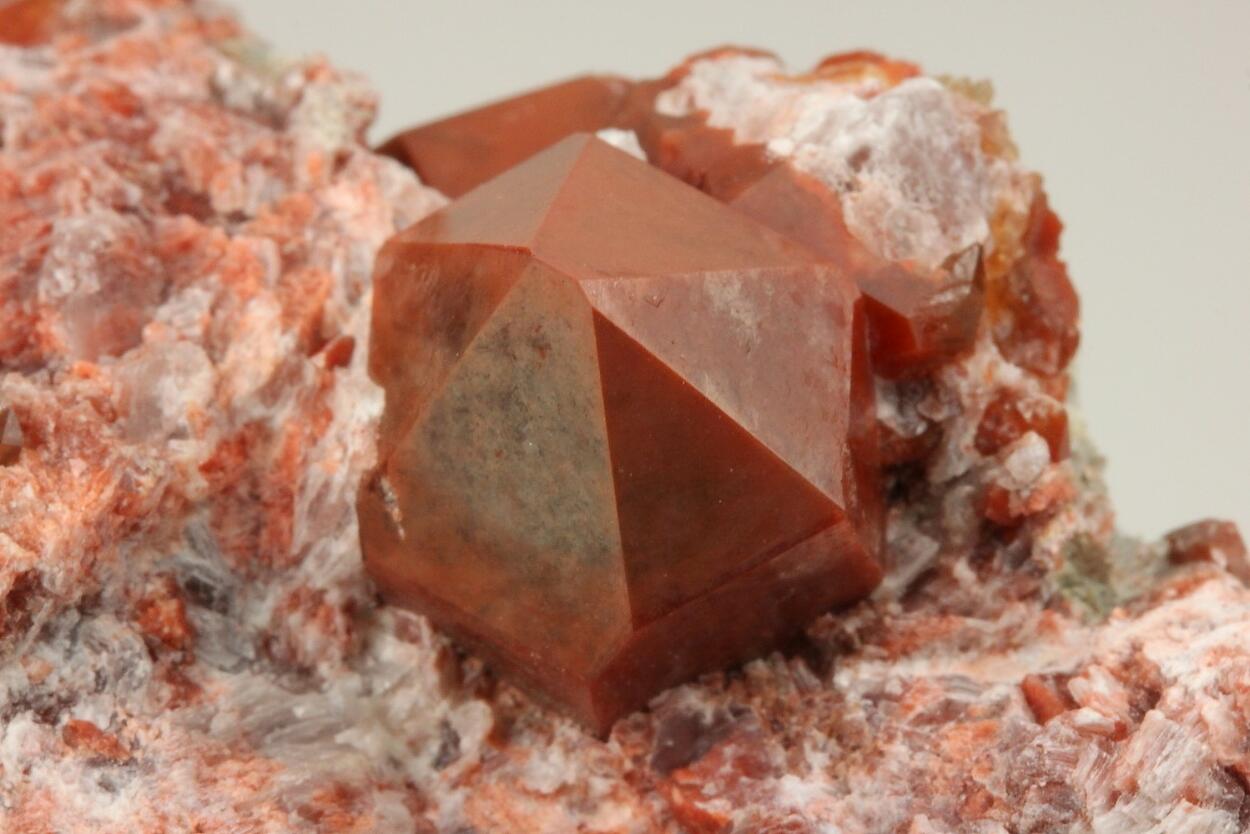 Eisenkiesel Quartz In Gypsum