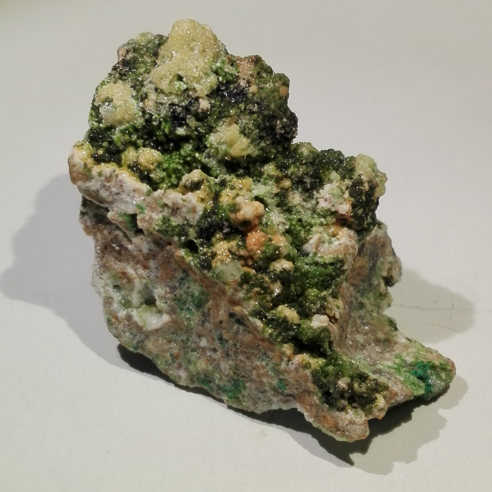 Mottramite On Dolomite