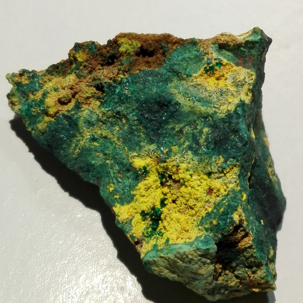 Guilleminite & Malachite