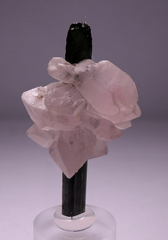 Elbaite & Rose Quartz