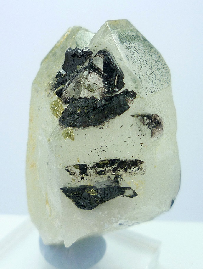 Chlorite In Quartz With Wolframite