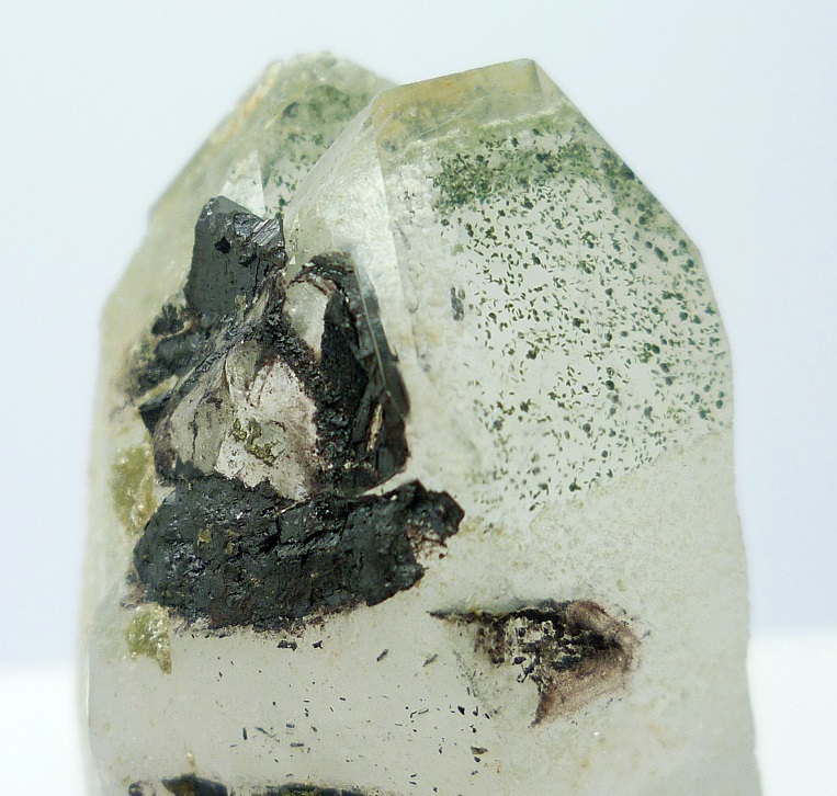 Chlorite In Quartz With Wolframite