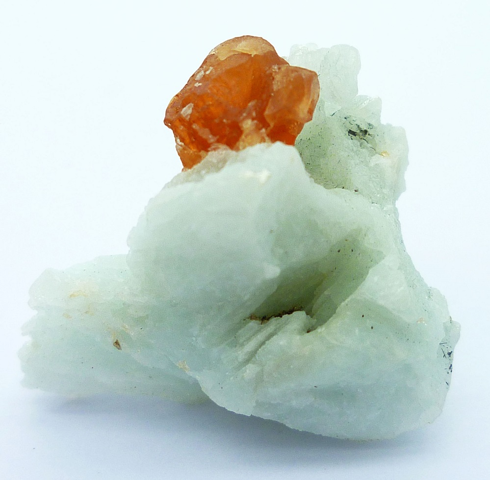 Spessartine On Cleavelandite