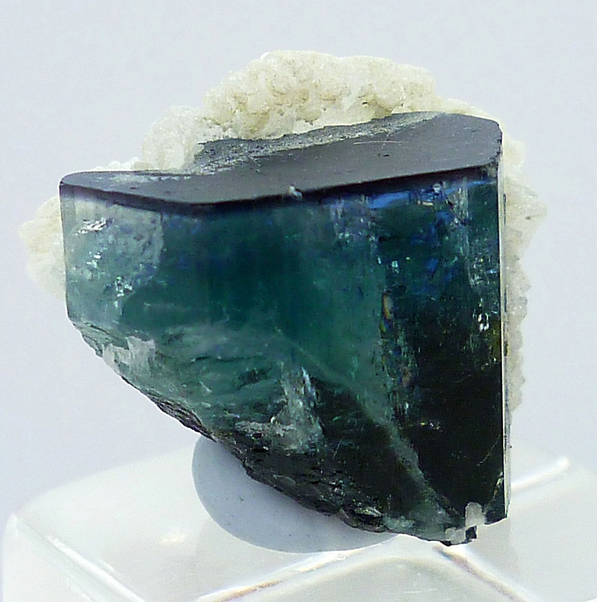Indicolite With Microlite Titanite & Cleavelandite