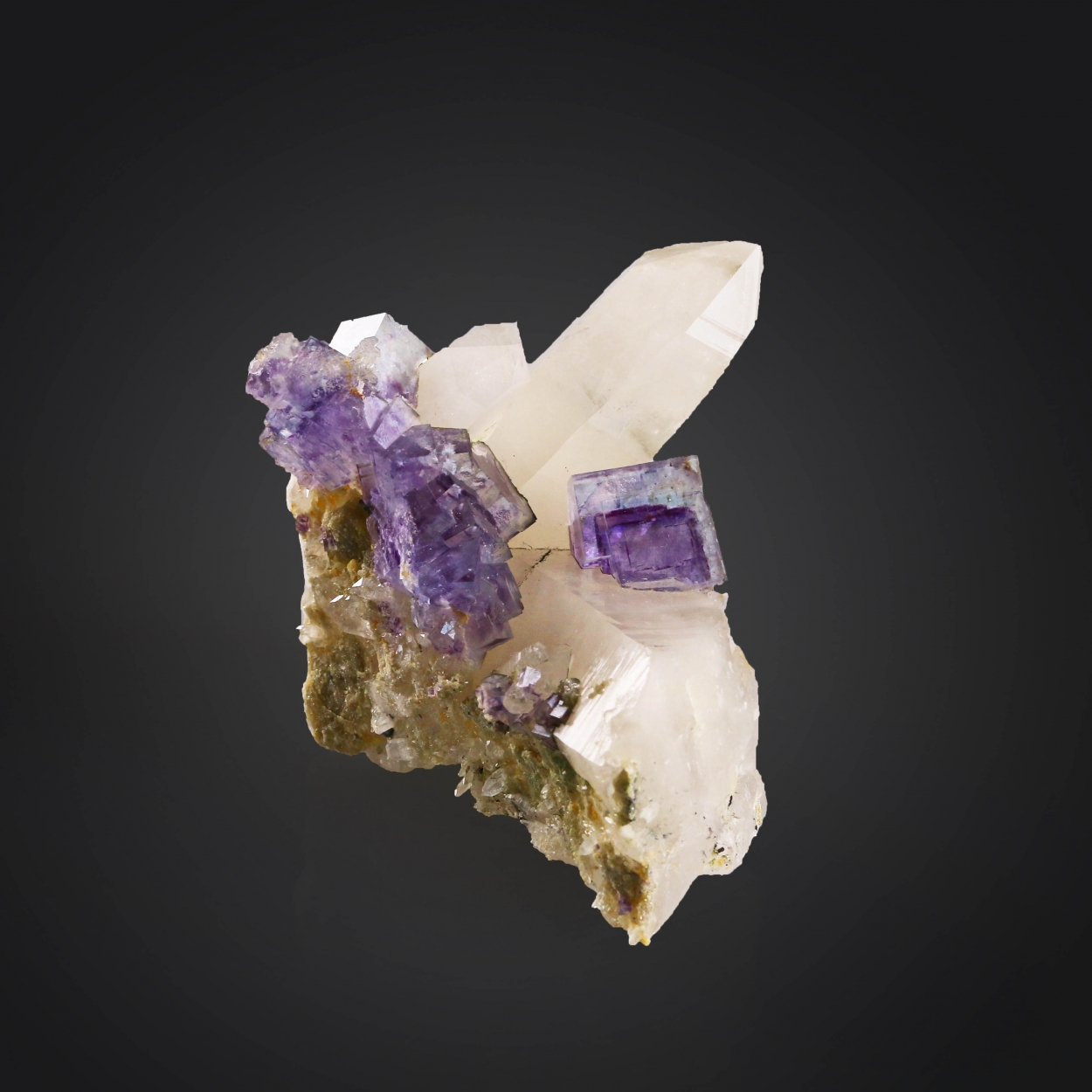 Fluorite & Quartz