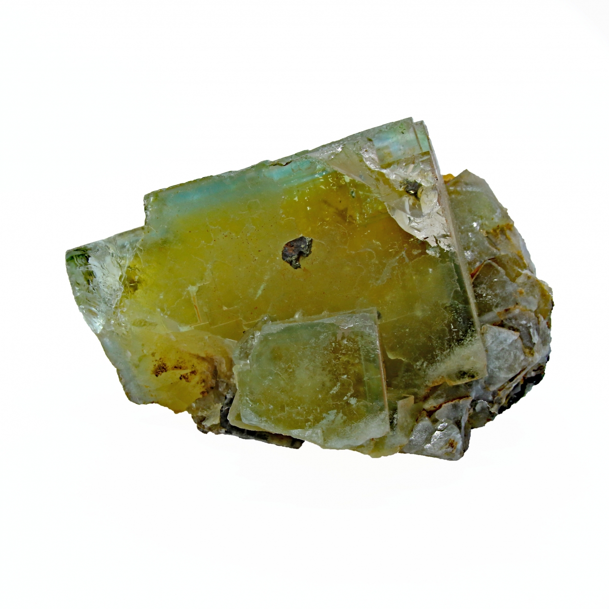 Fluorite & Chalcopyrite