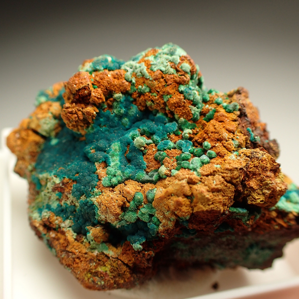 Rosasite With Malachite