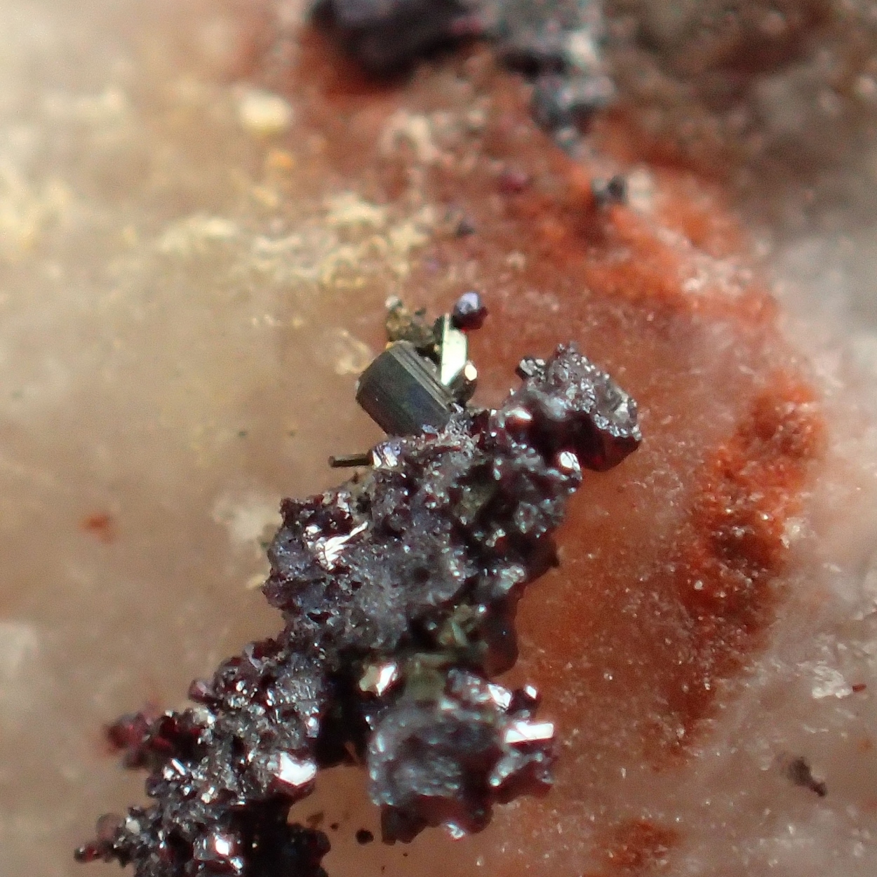 Argentopyrite With Proustite