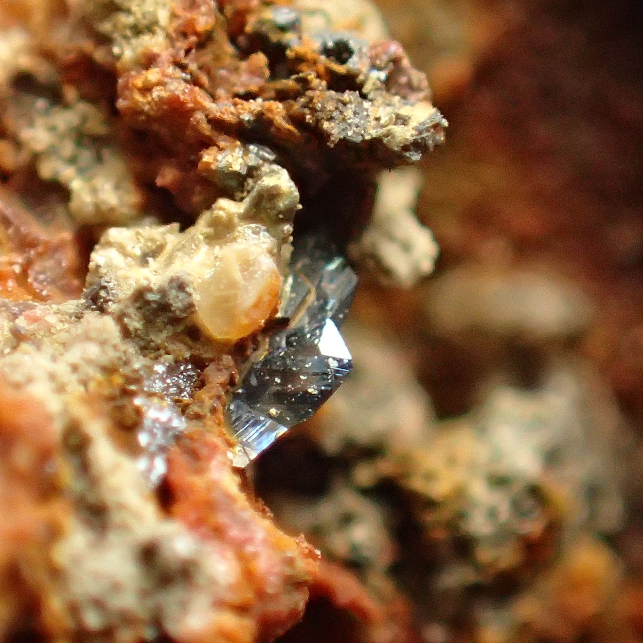 Stephanite With Proustite
