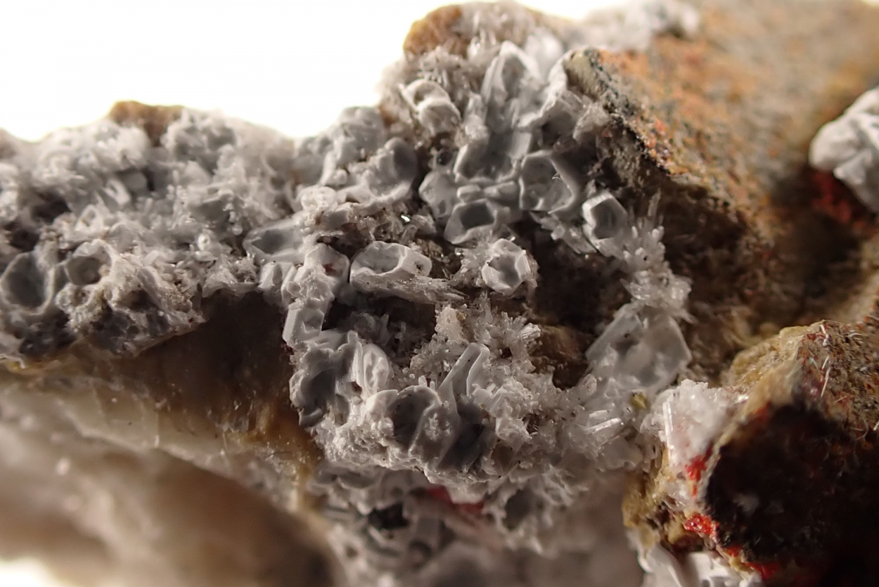 Brassite & Rösslerite With Realgar