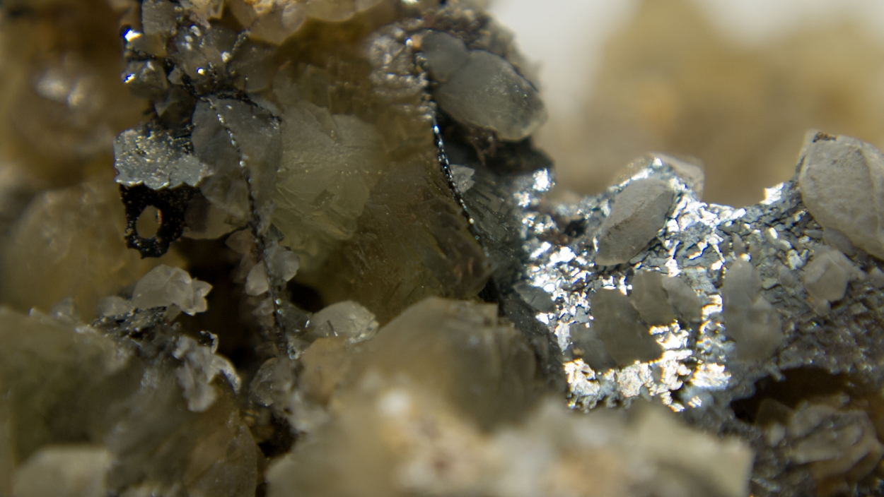 Calcite & Hematite