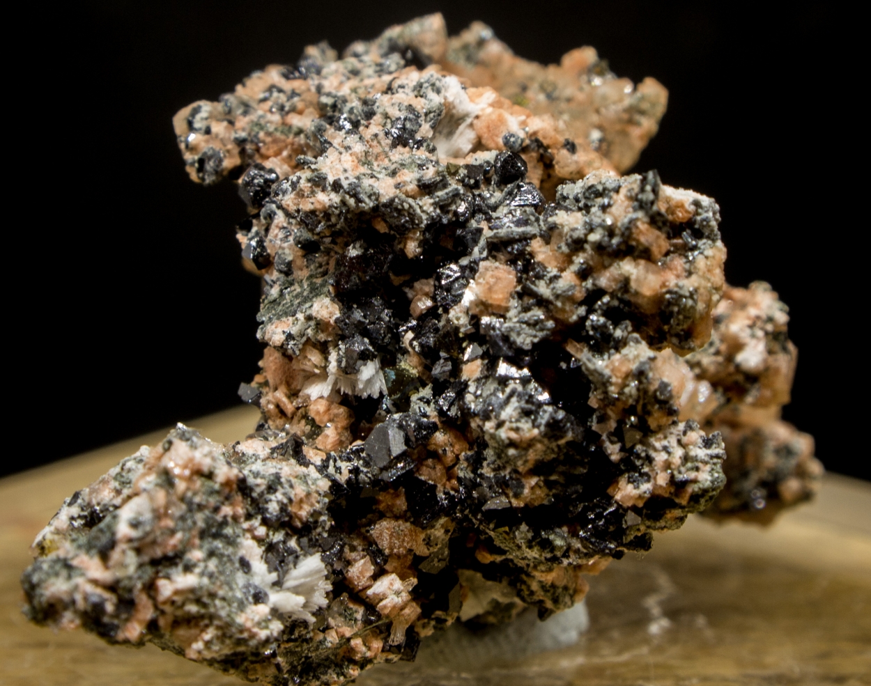 Hematite & Calcite & Microcline