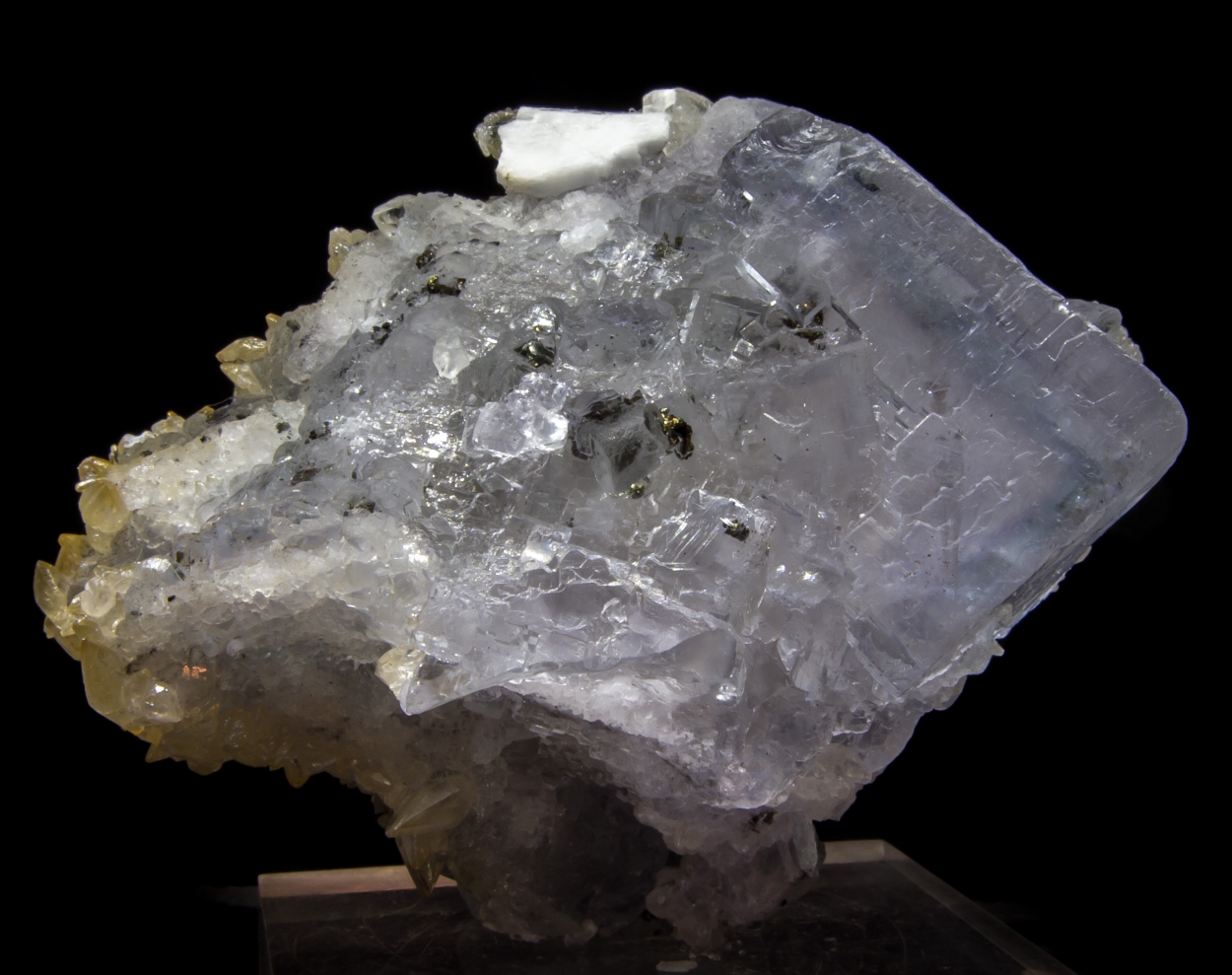 Fluorite & Calcite