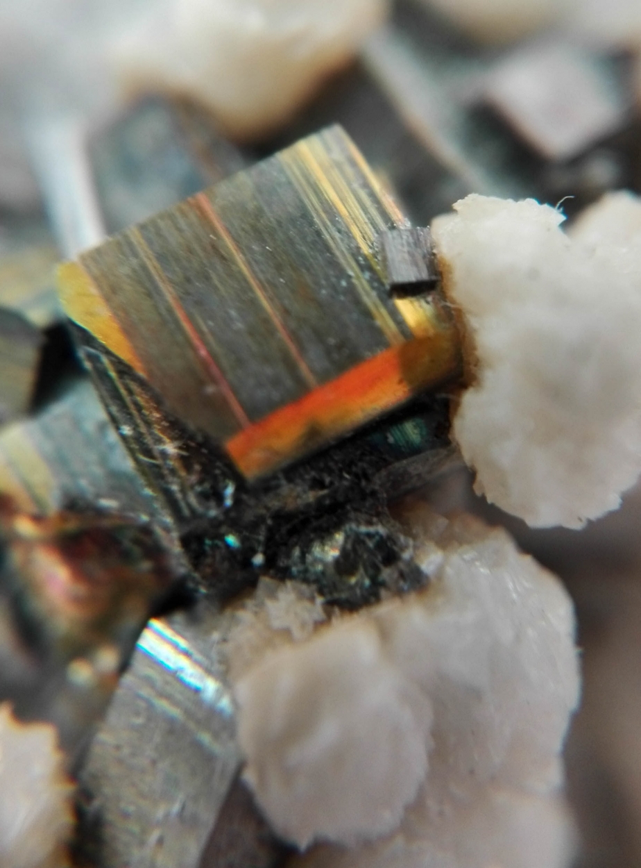 Calcite Quartz & Chalcopyrite