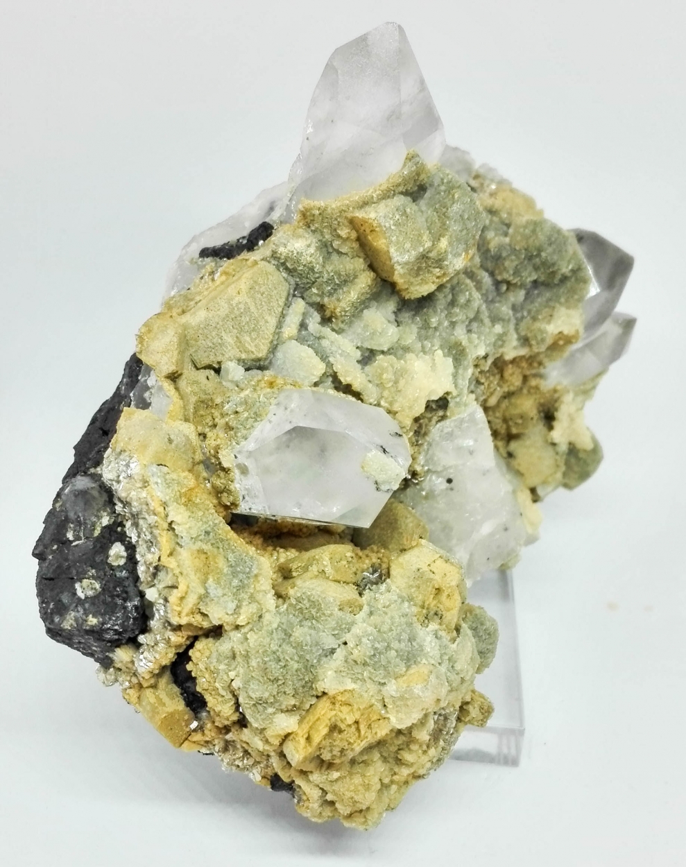 Quartz & Siderite