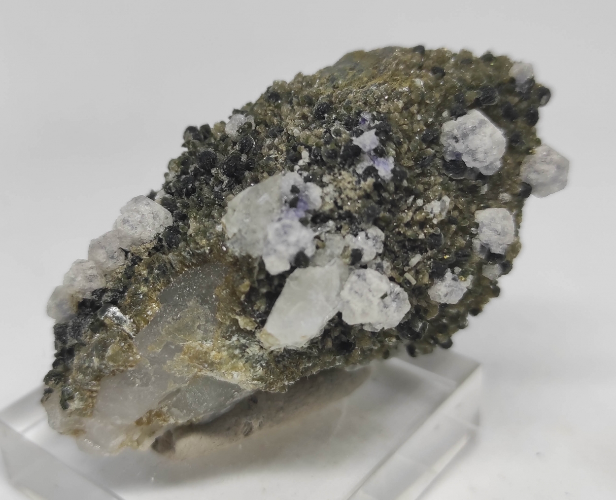 Quartz Muscovite Fluorite & Fluorapatite