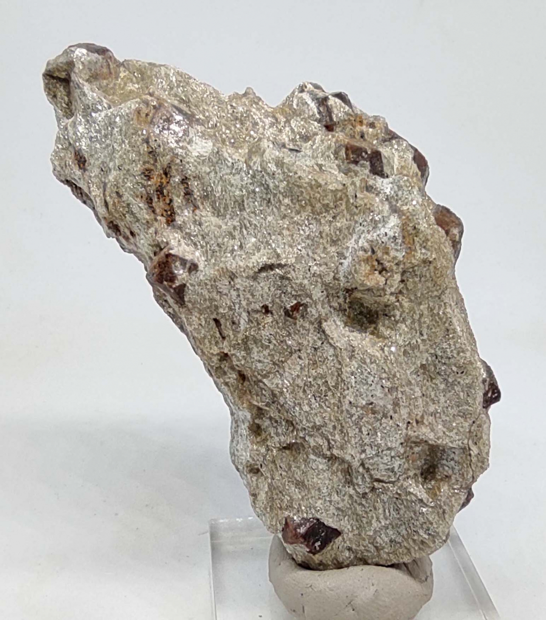 Almandine On Schist