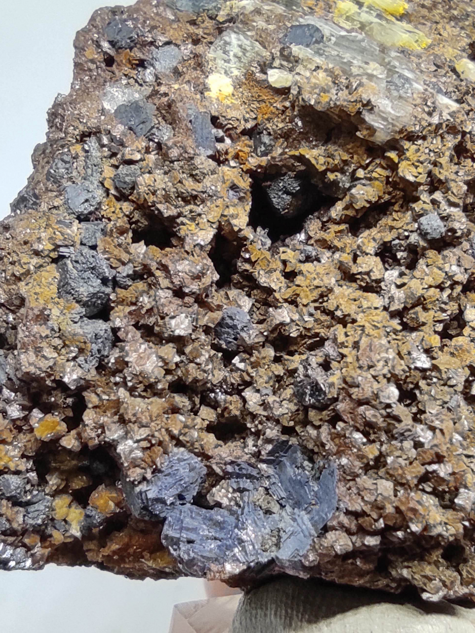 Siderite Galena & Gypsum