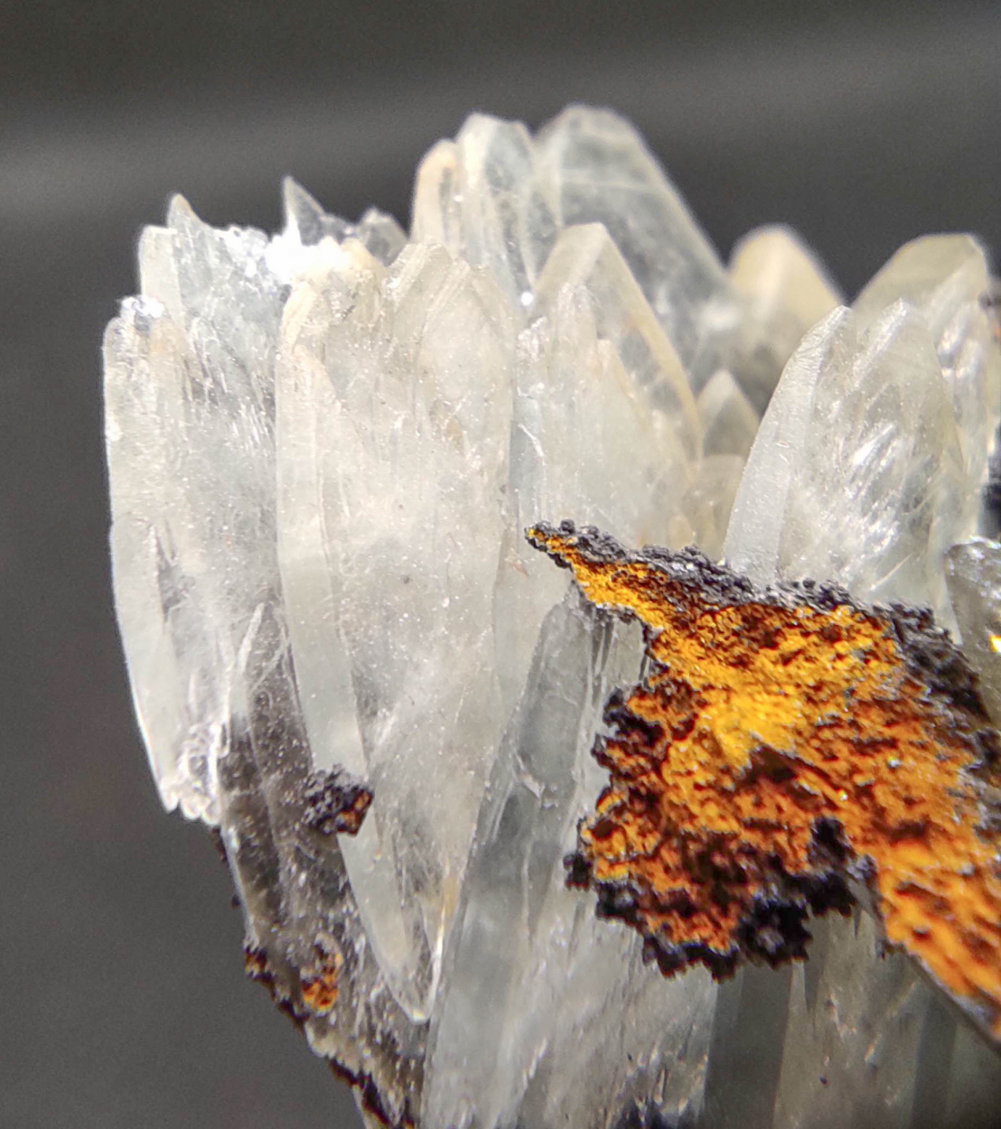 Baryte On Limonite