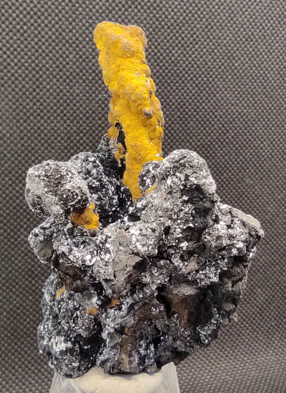 Pyrolusite On Limonite