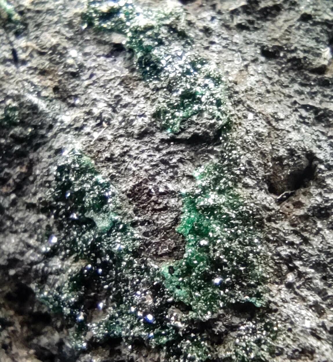 Libethenite & Pseudomalachite