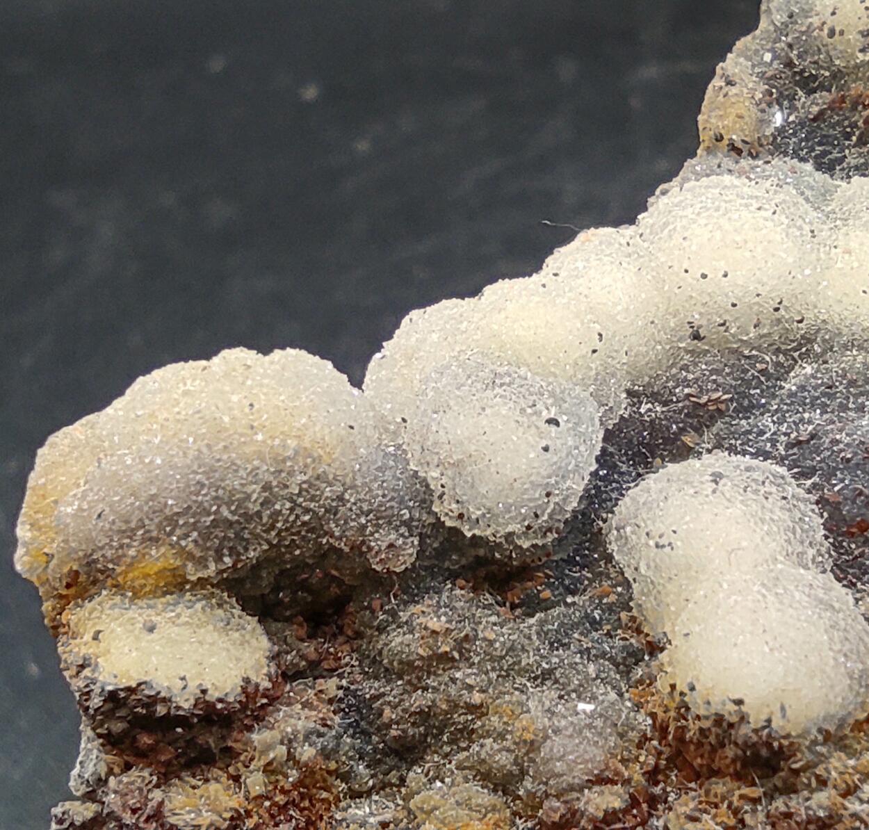 Chalcedony On Greenalite