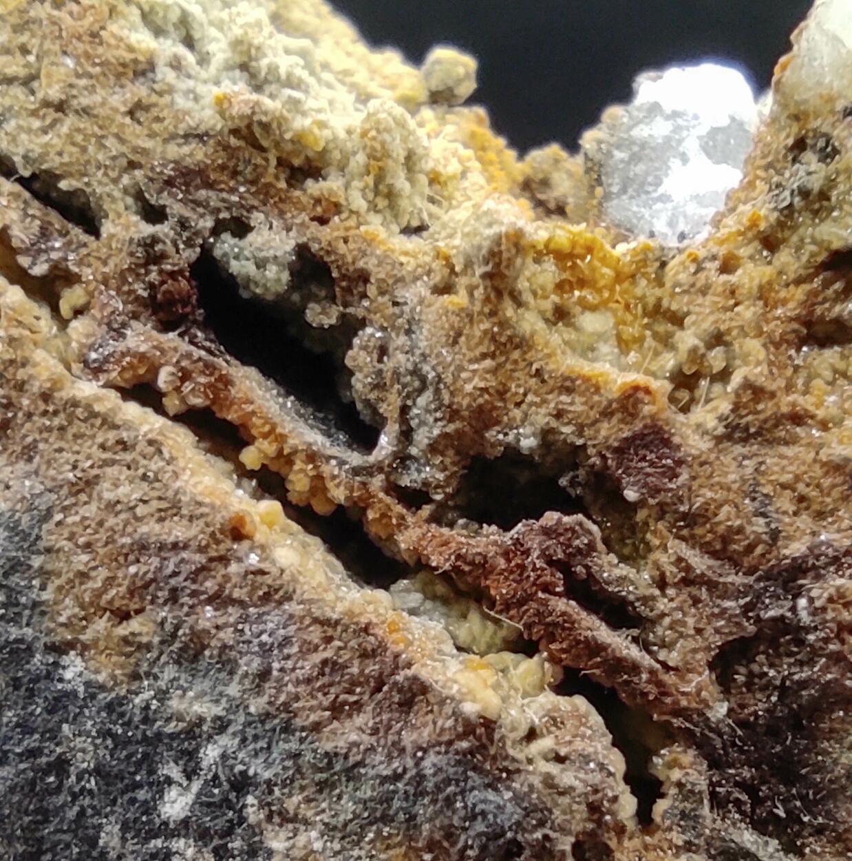 Chalcedony On Greenalite