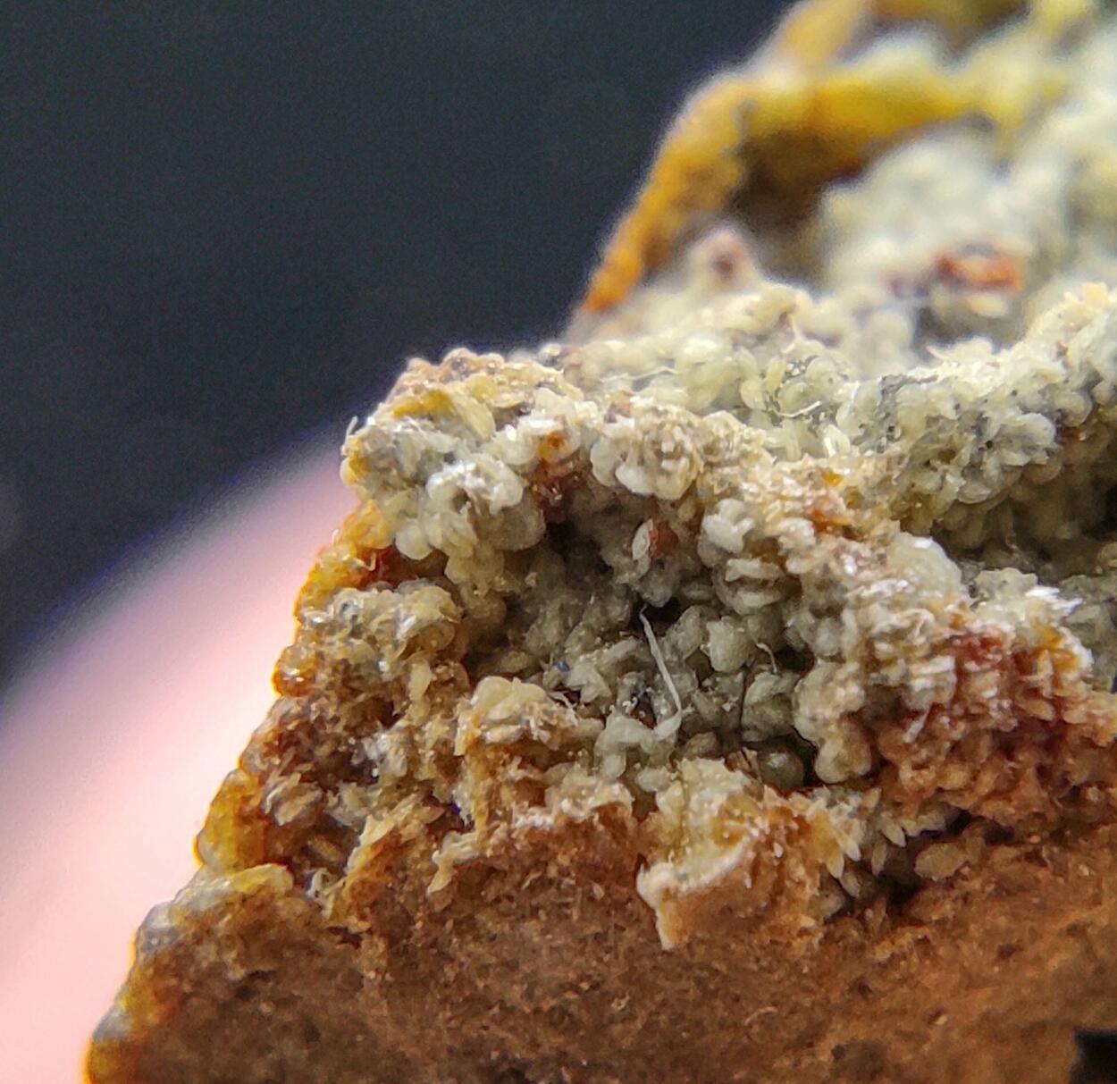 Chalcedony On Greenalite