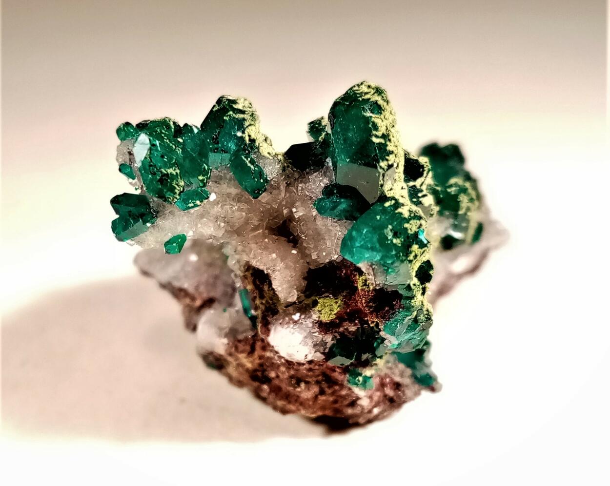 Dioptase & Duftite