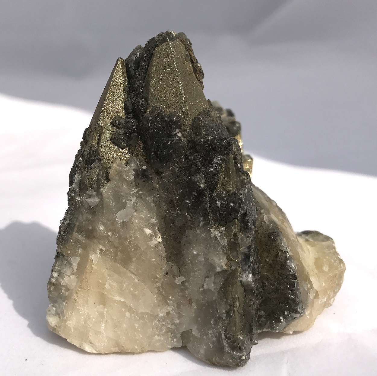 Calcite & Pyrite