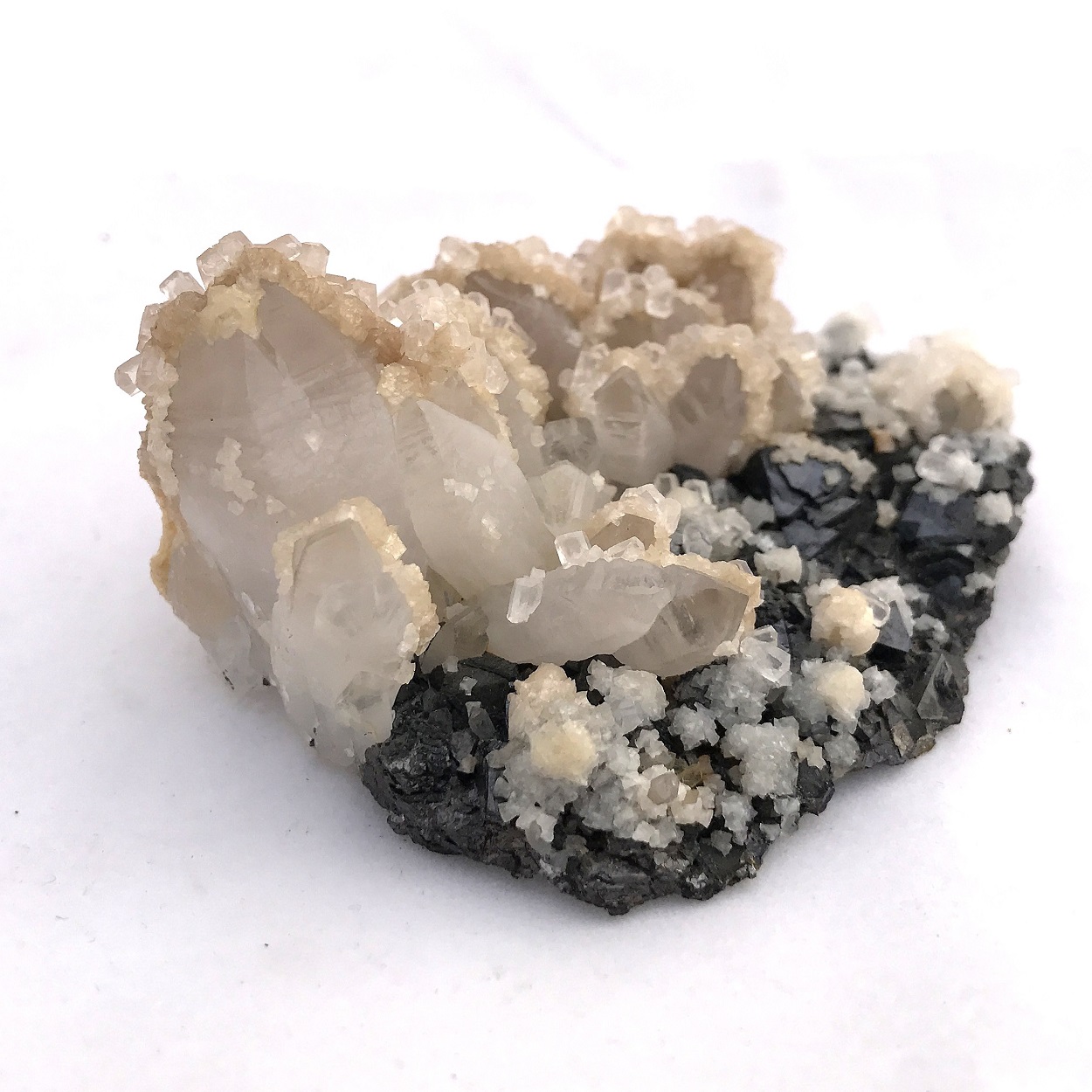 Quartz Dolomite Calcite & Sphalerite