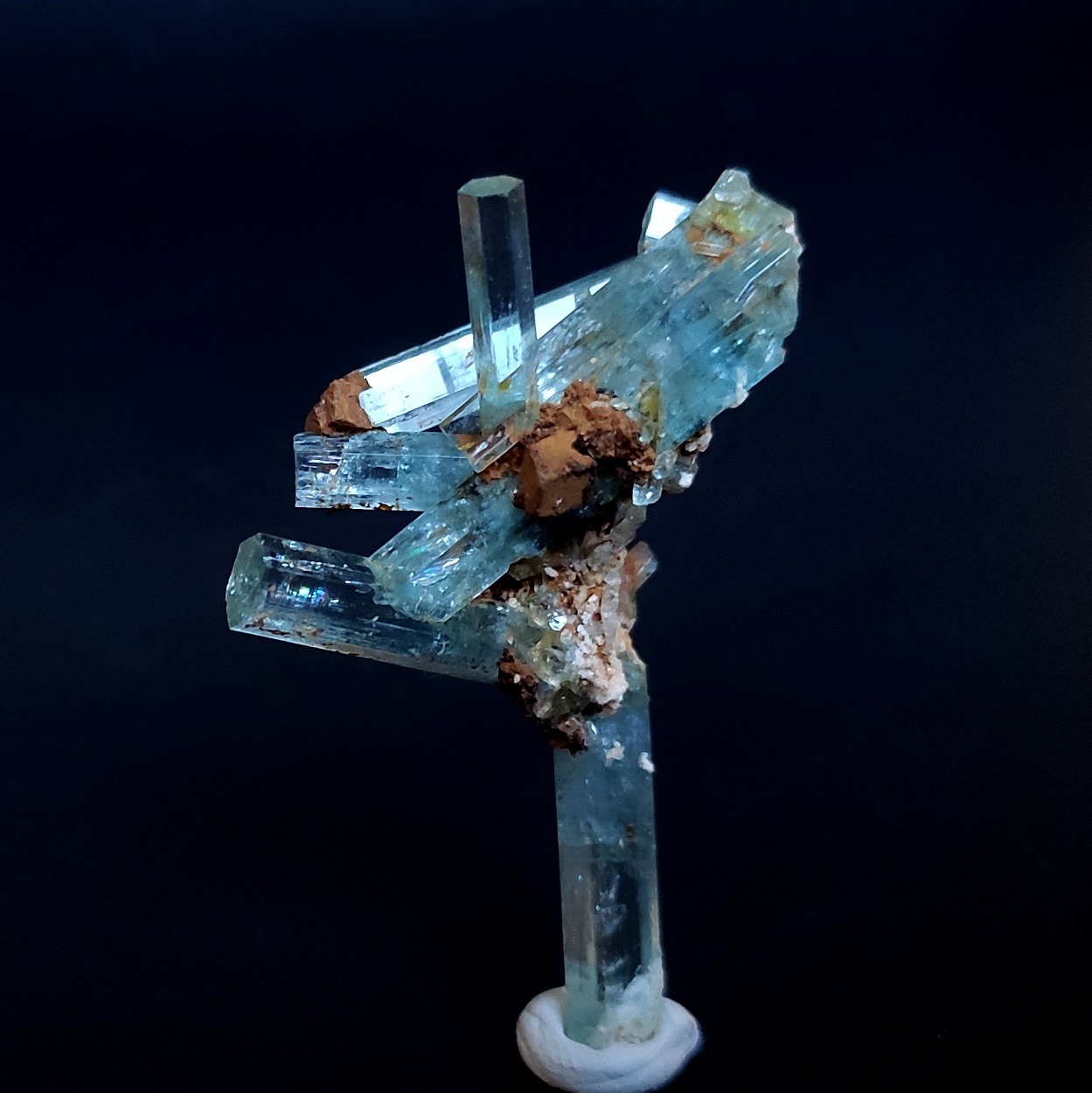 Aquamarine & Siderite