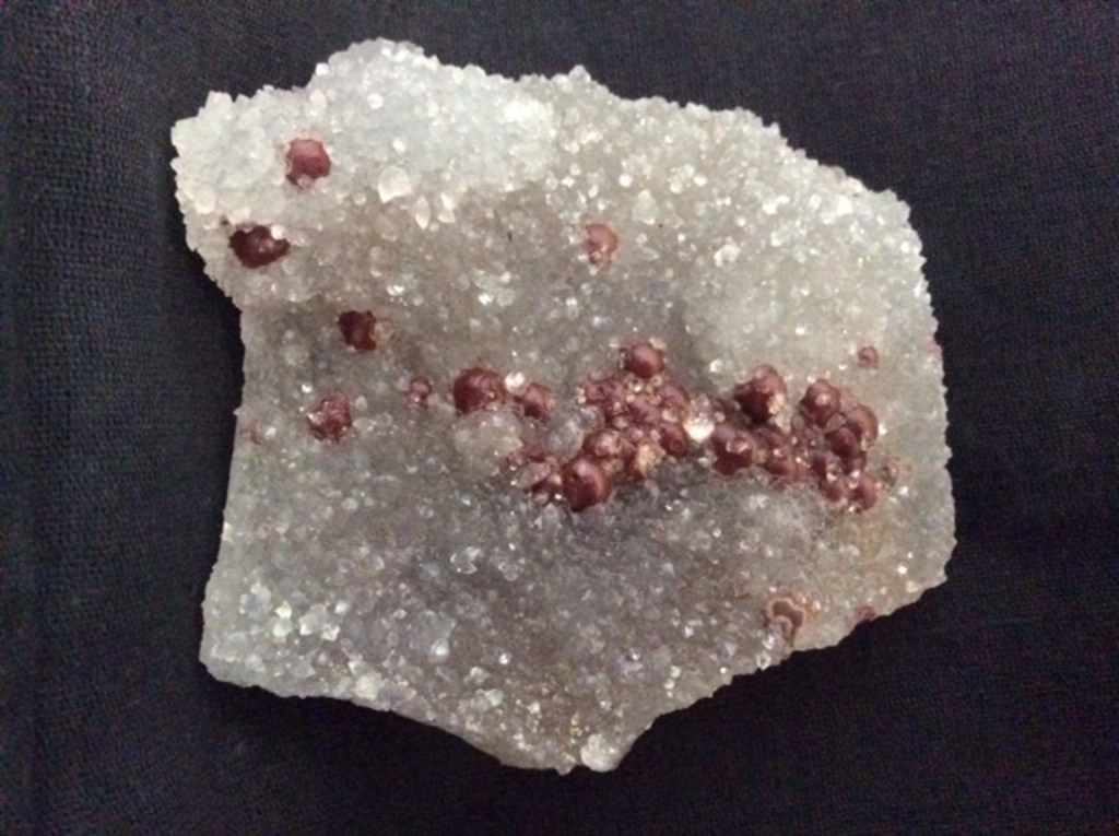 Fluorite On Apophyllite