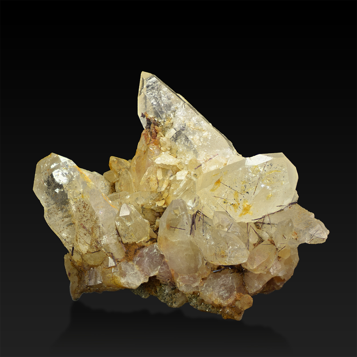 Rutile & Rock Crystal