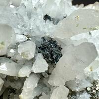 Chalcostibite & Pyrite With Quartz
