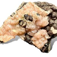 Rhodochrosite & Pyrite
