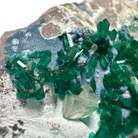 Dioptase On Shattuckite