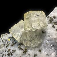 Fluorite With Chalcopyrite