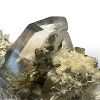 Quartz With Bertrandite & Pyrite