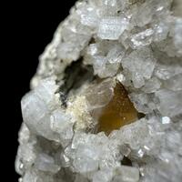 Harmotome On Calcite