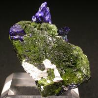 Volborthite & Azurite