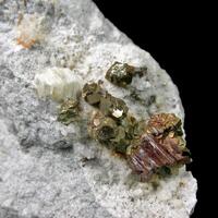 Weloganite & Pyrite