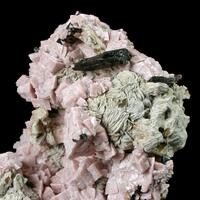 Rhodochrosite & Bastnäsite-(Ce)