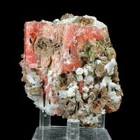 Sérandite Epididymite Catapleiite & Manganoneptunite