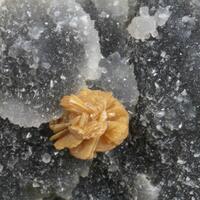 Valentinite On Quartz