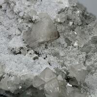 Scheelite On Calcite
