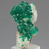 Dioptase & Calcite