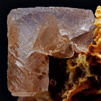 Fluorite With Calcite