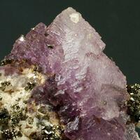 Fluorite With Pyrite