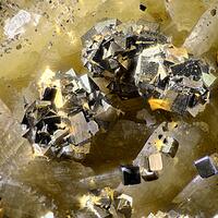 Pyrite Calcite & Siderite